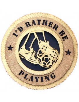 Laser Cut, Personalized Soccer Gift