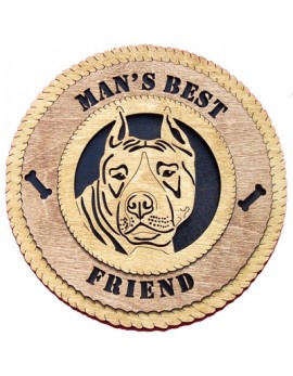Laser Cut American Staffordshire Terrier Gifts - Personalized!