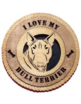 Laser Cut Bull Terrier Gifts - Personalized!