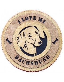 Laser Cut Dachshund Gifts - Personalized!