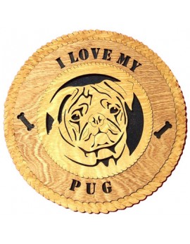 Laser Cut Pug Gifts - Personalized!