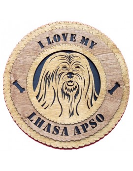 Laser Cut Lhasa Apso Gifts - Personalized!
