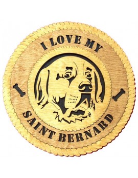 Laser Cut Saint Bernard Gifts - Personalized!