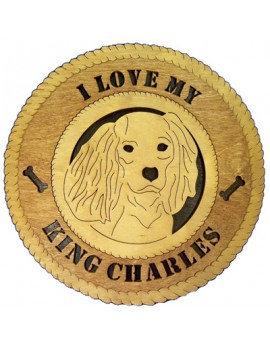 Laser Cut, Personalized King Charles Spaniel Gifts