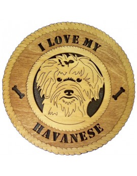 Laser Cut, Personalized Havanese Gifts
