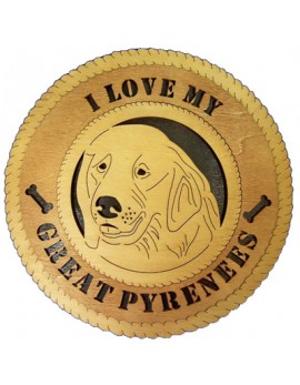 Laser Cut, Personalized Great Pyrenees Gifts