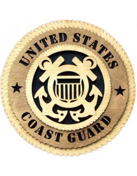 Laser Cut, Personalized US Coast Guard Gift