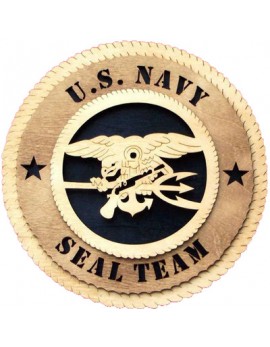 Laser Cut, Personalized Seal Team Gift