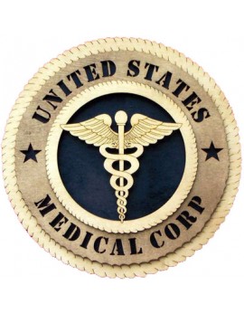 Laser Cut, Personalized Medical Corps Gift
