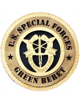 Laser Cut, Personalized Special Forces Gift
