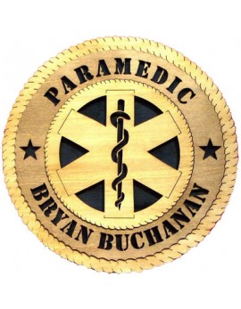 Laser Cut, Personalized Paramedic Gift