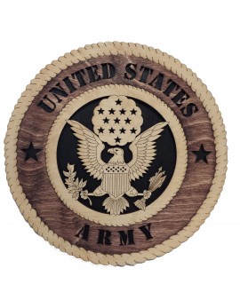 Laser Cut, Personalized Army Gift