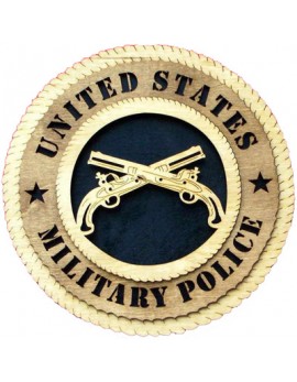 Laser Cut, Personalized Military Police Gift