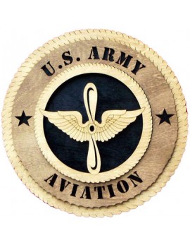 Laser Cut, Personalized Army Aviation Gift