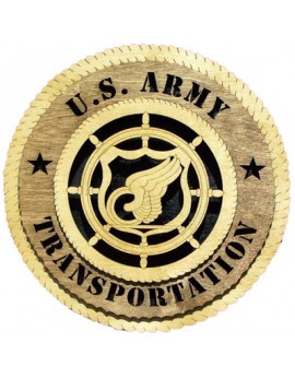 Laser Cut, Personalized Army Transportation Gift
