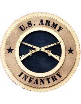 Laser Cut, Personalized Army Infantry Gift