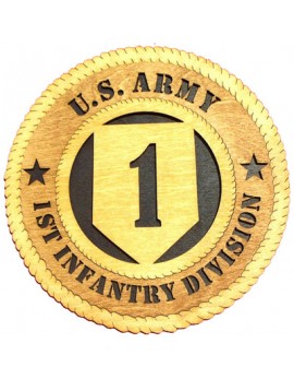 Laser Cut, Personalized 1st Infantry Division Gift
