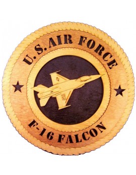 Laser Cut, Personalized F-16 Falcon Gift