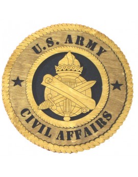 Laser Cut, Personalized Civil Affairs Gift