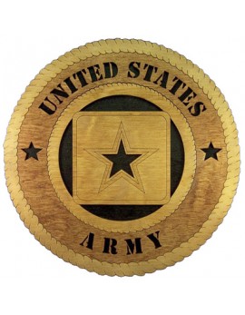 Laser Cut, Personalized New Army Logo Gift