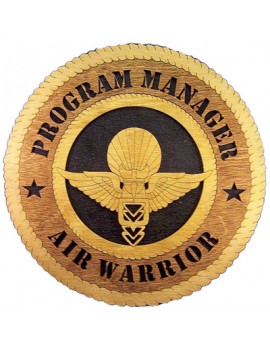 Laser Cut, Personalized PM, Air Warrior Gift