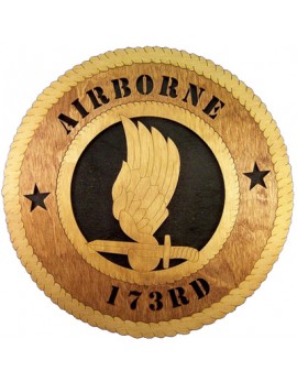 Laser Cut, Personalized 173rd Airborne Gift