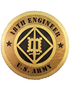 Laser Cut, Personalized 18th Engineer Gift