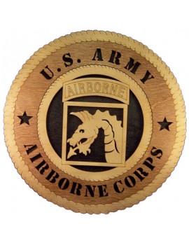 Laser Cut, Personalized 18th Airborne Gift