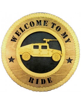 Laser Cut, Personalized HUMVEE Gift