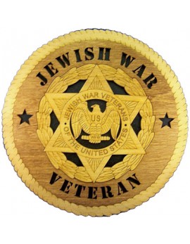 Laser Cut, Personalized Jewish War Veteran Gift