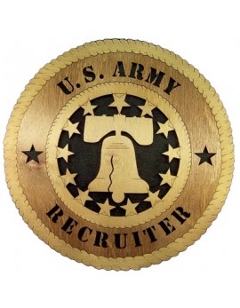 Laser Cut, Personalized Army Recruiter Liberty Bell Gift