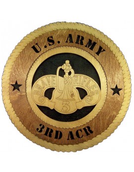 Laser Cut, Personalized 3rd ACR Gift