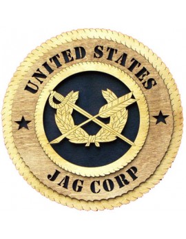 Laser Cut, Personalized JAG Corps Gift