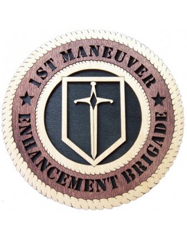 Laser Cut, Personalized 1st Maneuver Enhancement Brigade Gift
