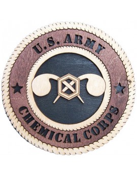 Laser Cut, Personalized Army Chemical Corps Gift