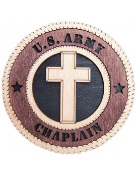 Laser Cut, Personalized Chaplain Cross Gift