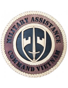 Laser Cut, Personalized Military Assistance Command Vietnam Gift