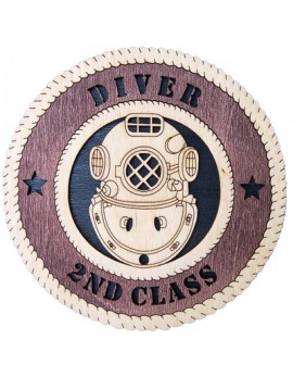 Laser Cut, Personalized Diver's Helmet Gift