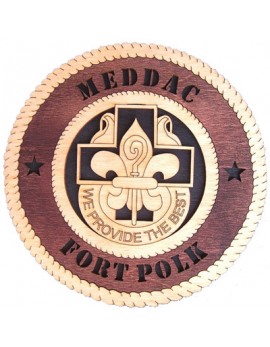 Laser Cut, Personalized MEDDAC Fort Polk Gift