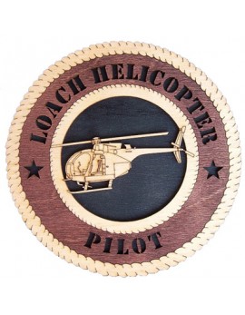 Laser Cut, Personalized Loach Helicopter Gift