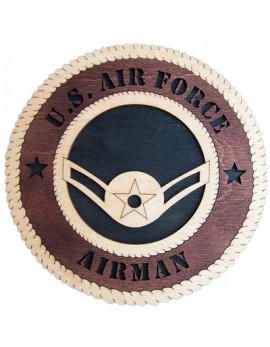 Laser Cut, Personalized Airman Gift