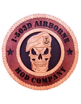 Laser Cut, Personalized 1-503d Airborne Gift