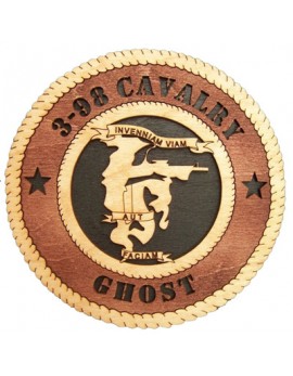 Laser Cut, Personalized 3-98th Cavalry Ghost Gift