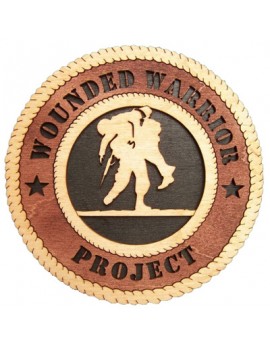 Laser Cut, Personalized Wounded Warriors Gift