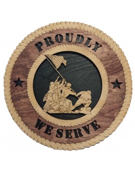 Laser Cut, Personalized Iwo Jima Gift