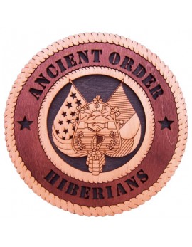 Laser Cut, Personalized Ancient Order of Hiberians Gift