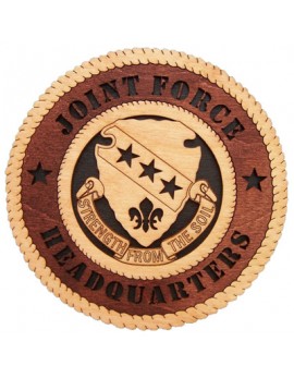 Laser Cut, Personalized National Guard Joint Force Gift
