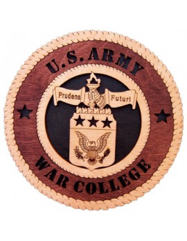 Laser Cut, Personalized Army War College Gift
