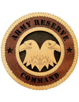 Laser Cut, Personalized Army Reserve Command Gift