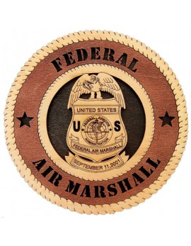 Laser Cut, Personalized Federal Air Marshall Gift